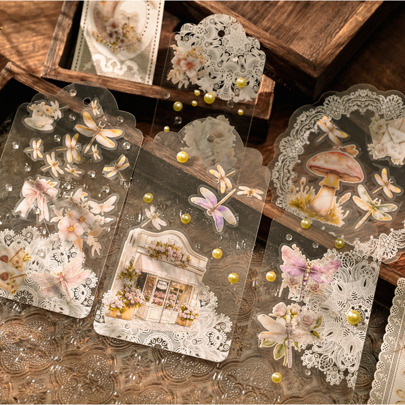 Fresh Dragonfly Rub-on Sticker