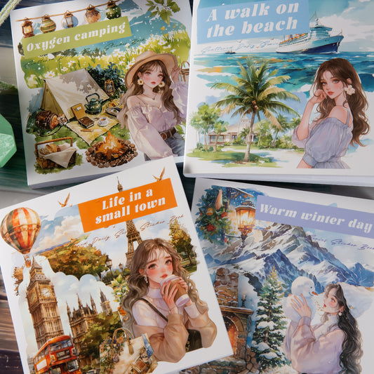 Disorganized Routine Sticker Book