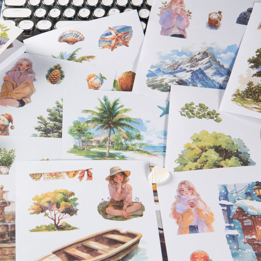 Disorganized Routine Sticker Book