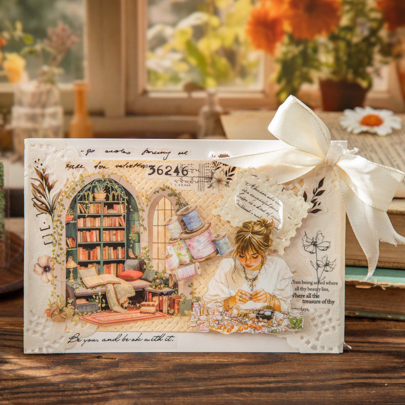 Cozy Window Reading Corner Stickers