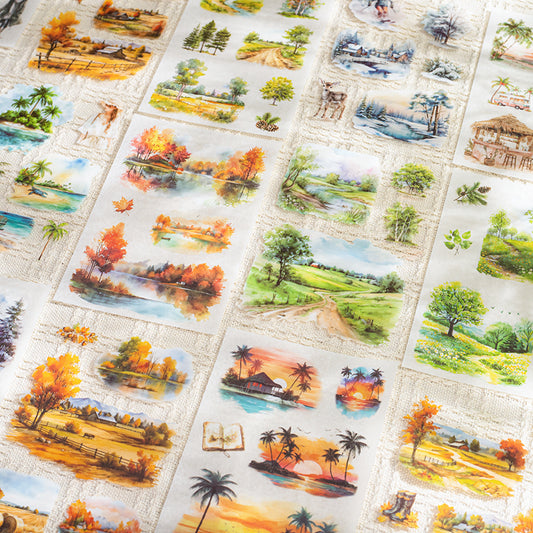 Countryside Seasons Sticker Book