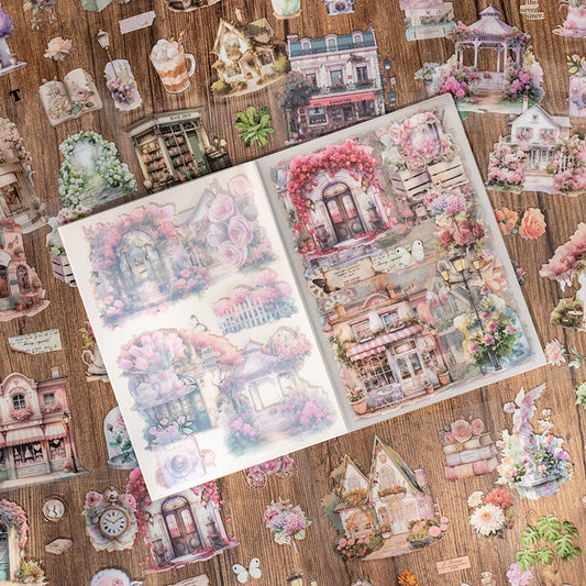 Early Spring Trees Sticker Book