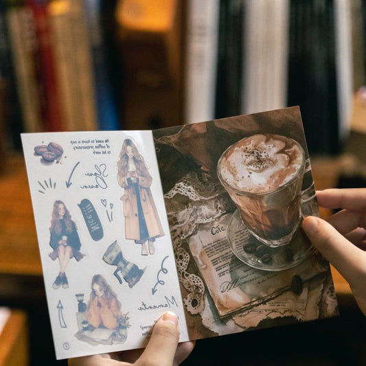 Coffee Meets Bookstore Sticker Book