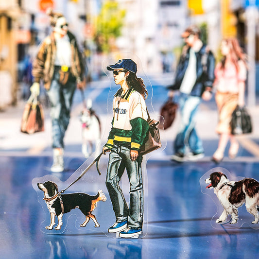 City Walk Characters Sticker