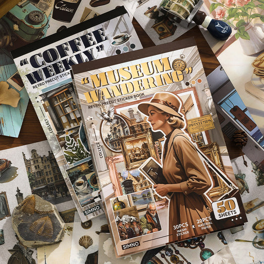 Slow Living Sticker Book