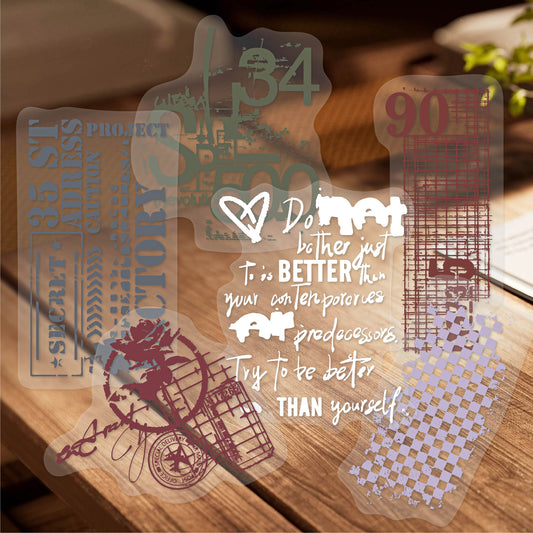 Vintage Imprint Collection Stickers