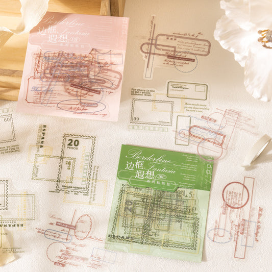 Border Reverie Stickers