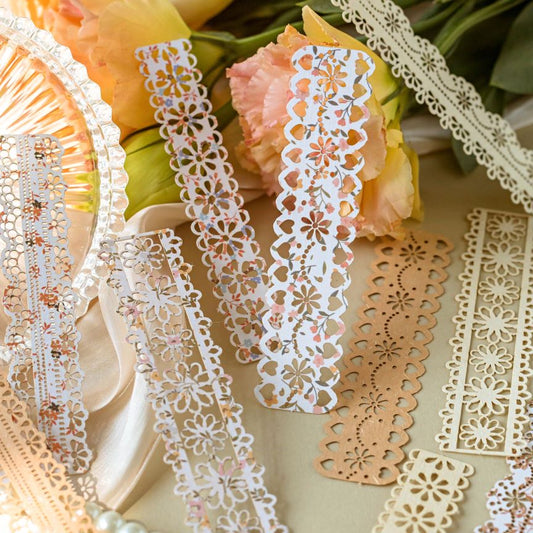 Retro Hollow Long Lace Paper