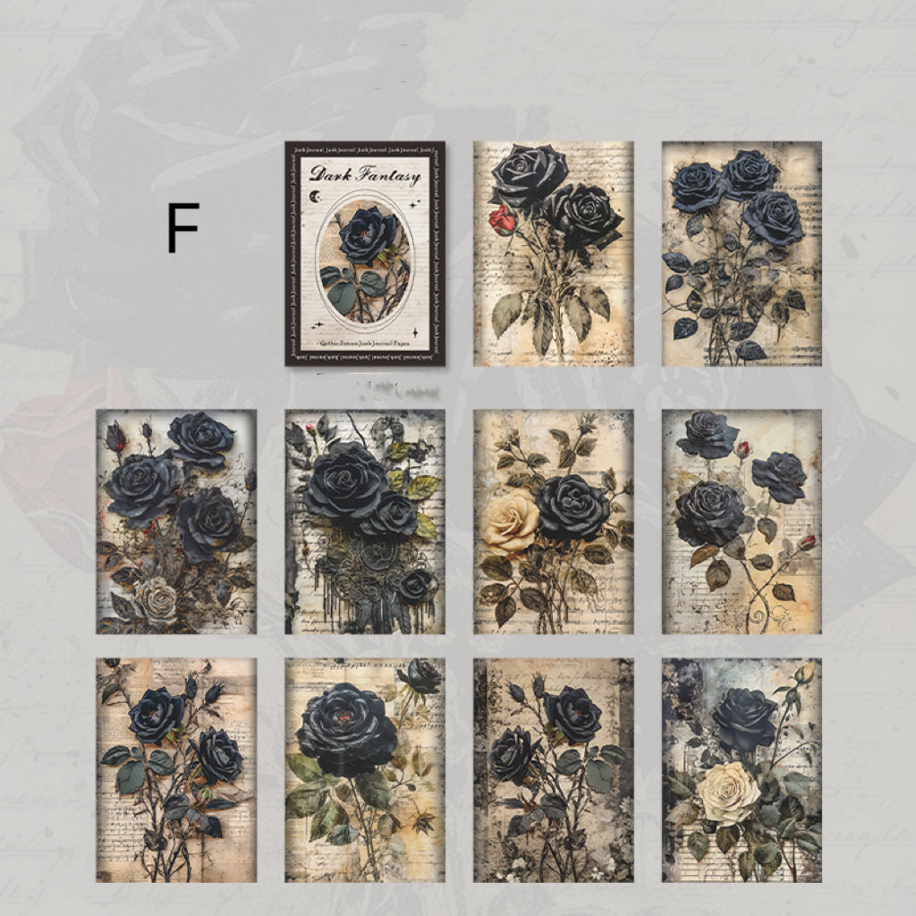 Dark Fantasy Scrapbook Paper