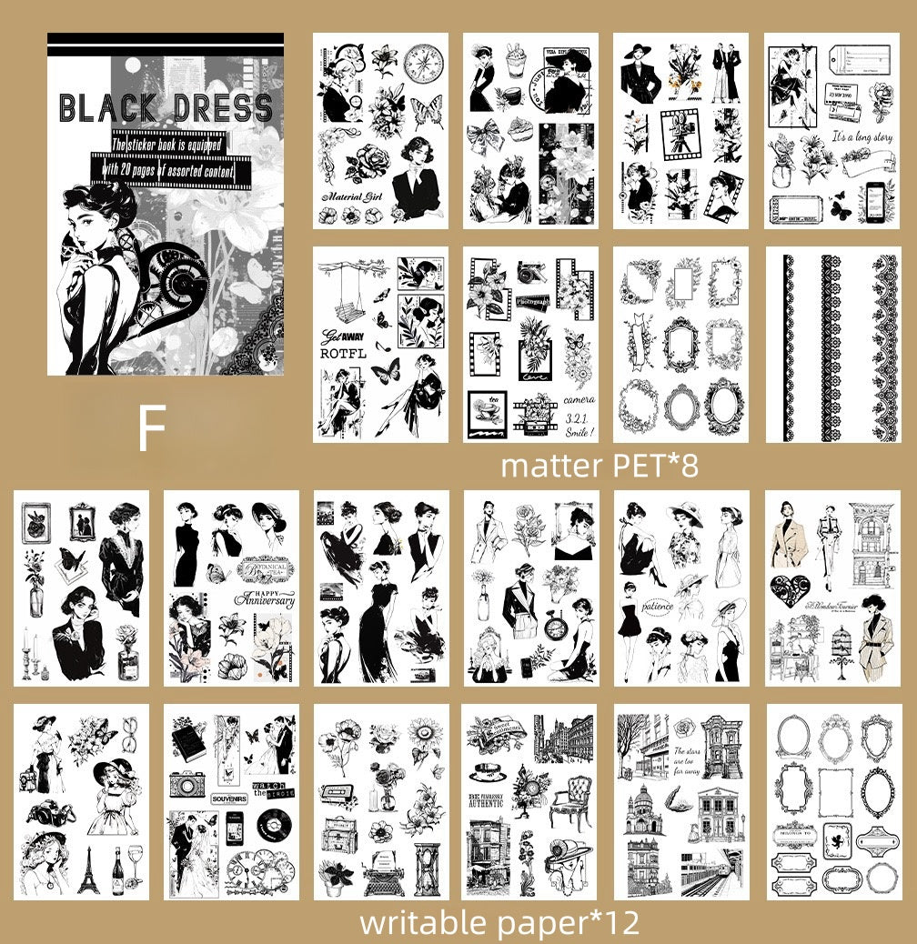 Vintage Enchanted Realms Sticker Book