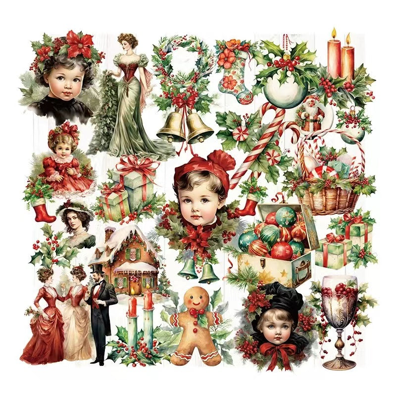 Christmas Ornaments Vellum Stickers