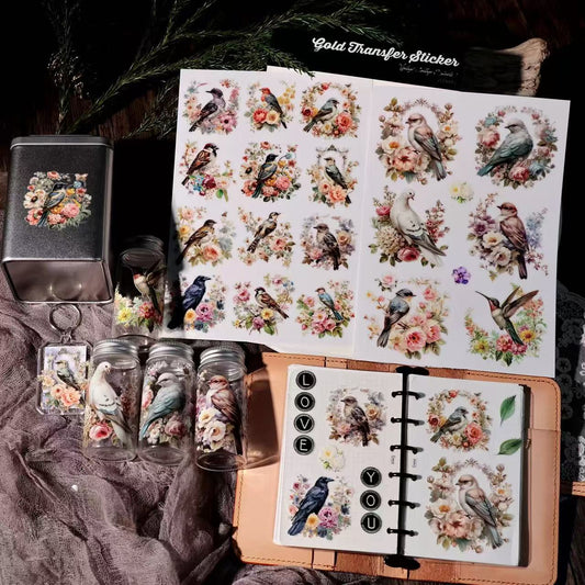 Bird Rub-on Stickers