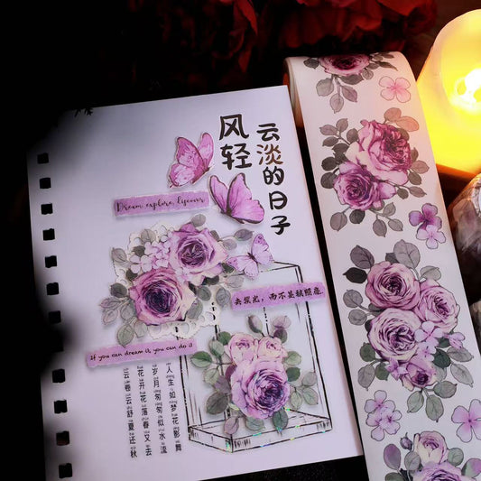 5.5cm*100cm Dark Cloud Elegance Tape