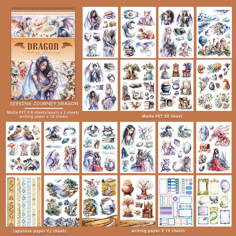 Journey of the Dragon Sticker Book