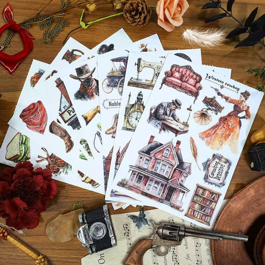 Western Legends Sticker Book