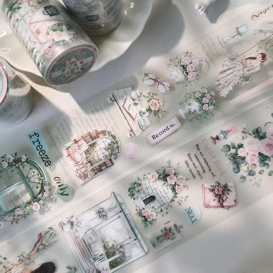 6.5cm*100cm Dreamy Rose Tape