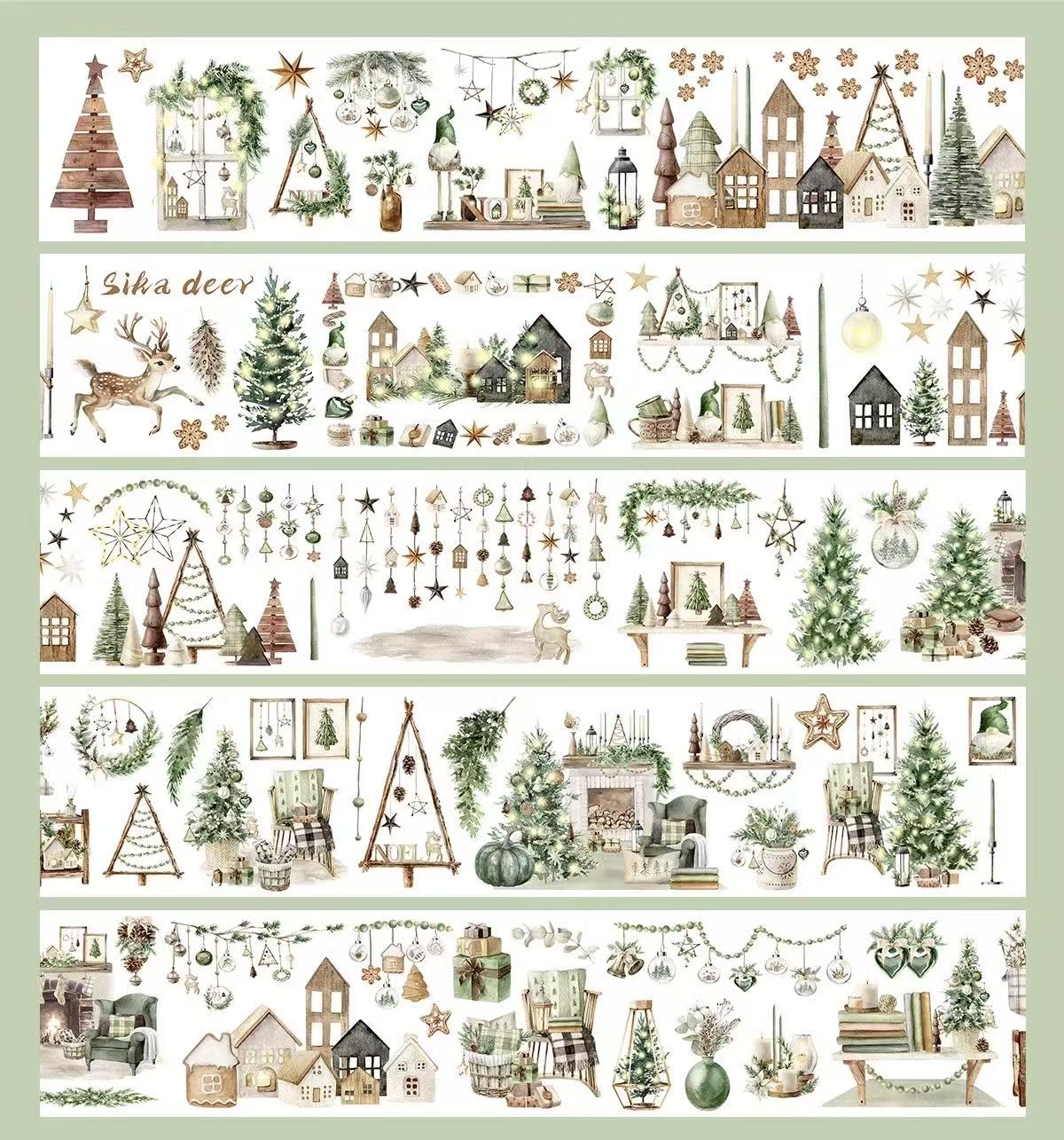 6.5cm*150cm Winter Tales Tape