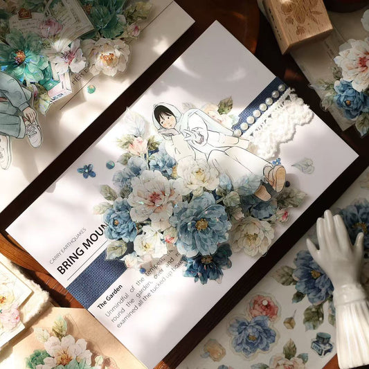 5.5cm*100cm Elegant Floral Tape