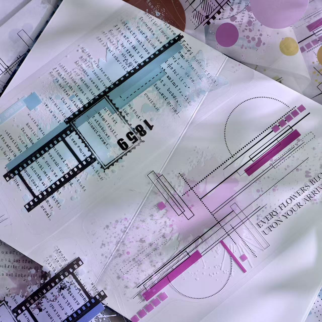 10cm*500cm Time Draft Tape