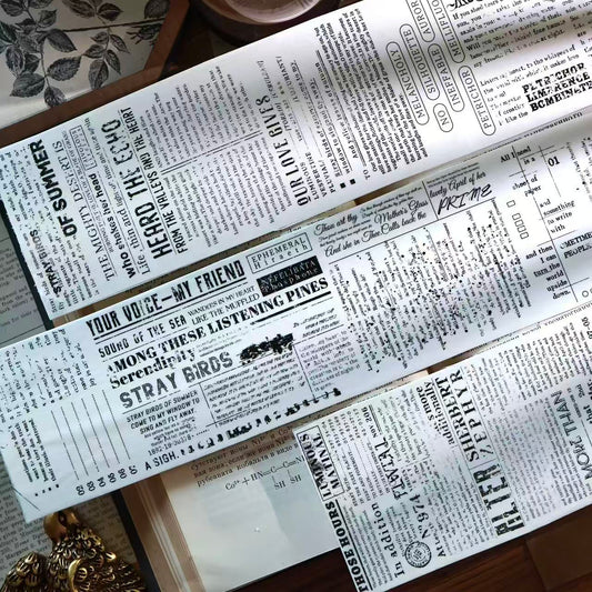 8cm*100cm Text Fantasy Tape