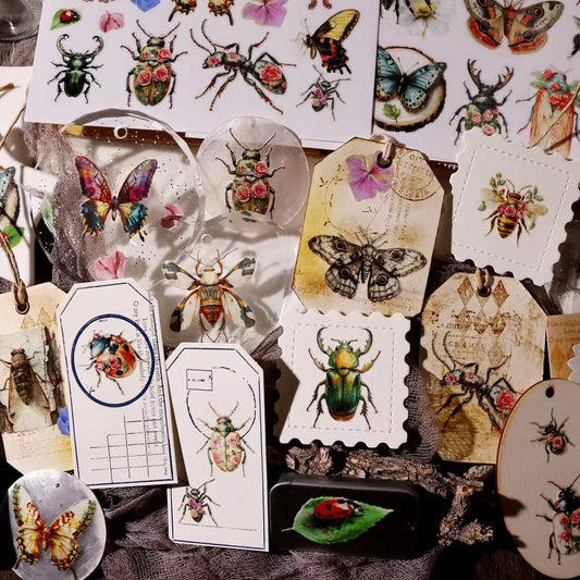 Butterfly Insect Transfer Stickers