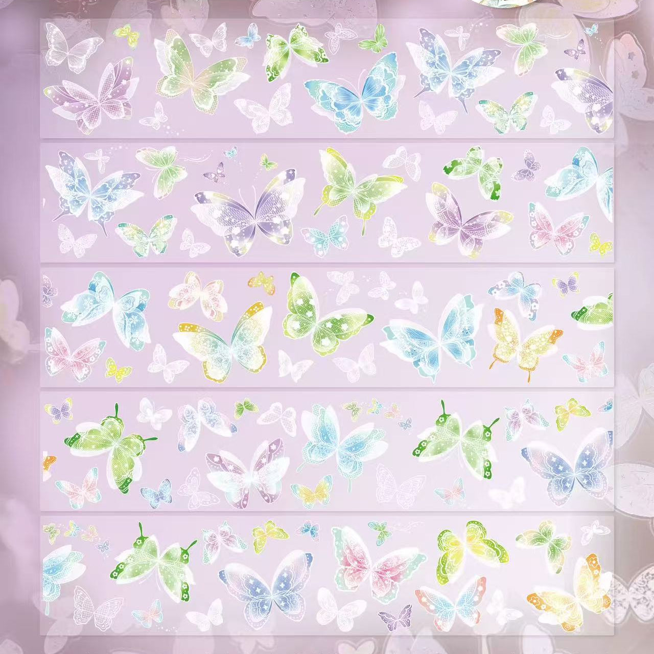 5.5cm*100cm Cicada Dream Butterfly Tape