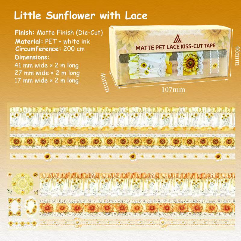 Lace Sunflower Tape Set