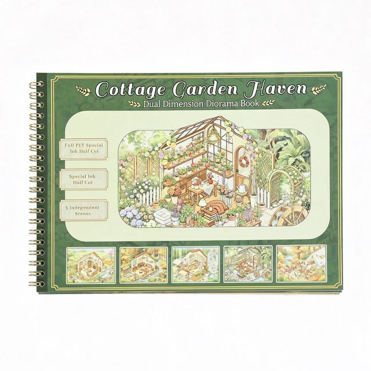 Cottag Garden Heaven Sticker Book