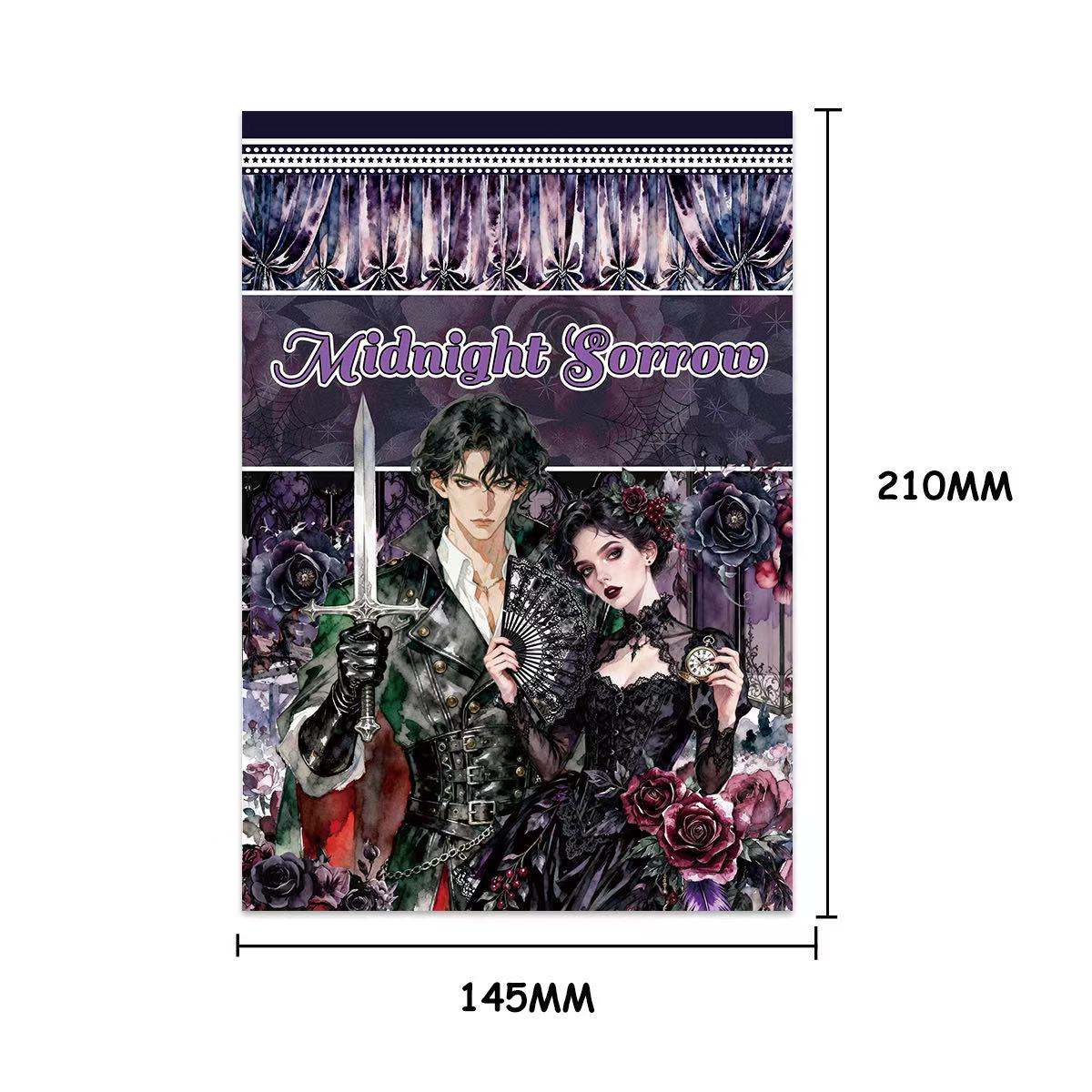 Gothic Rose Manor Sticker Book