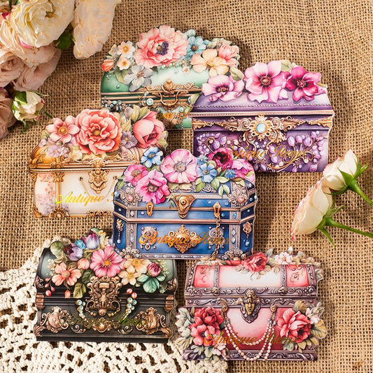 Old Object Floral Fragrance Sticker