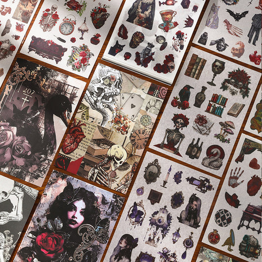 Gothic Style Sticker Book