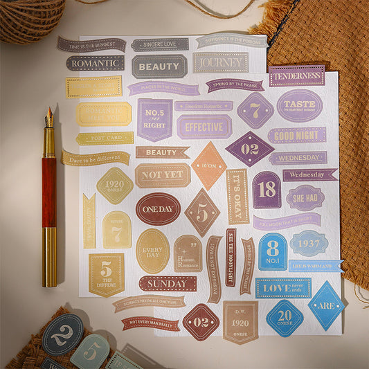 Paper Craft Stickers