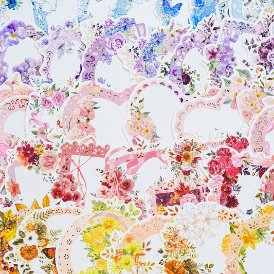 Floral Lace Museum Paper