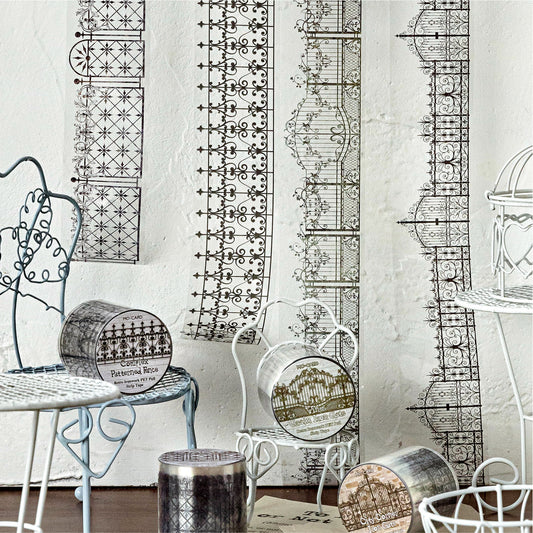 Ornate Iron Fence Tape