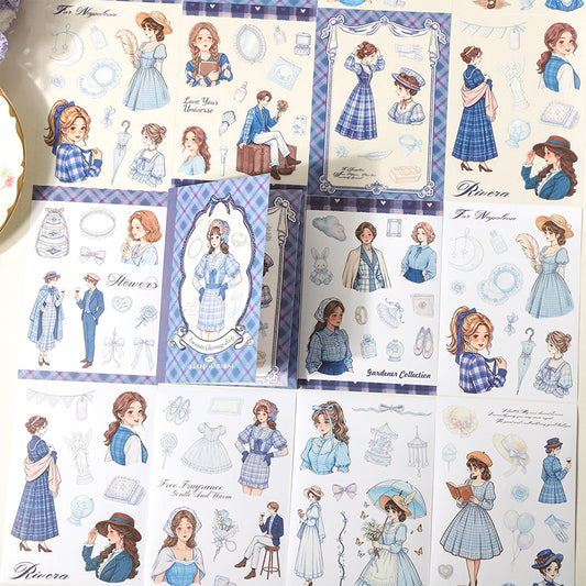 Encounter Charming Lady Sticker Book