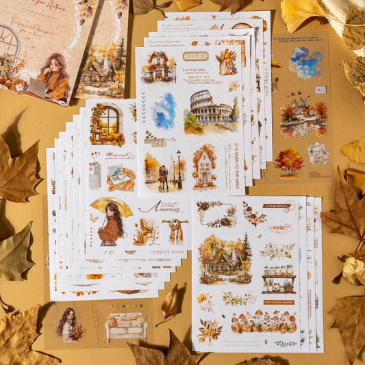 Autumn Invitation Sticker Book