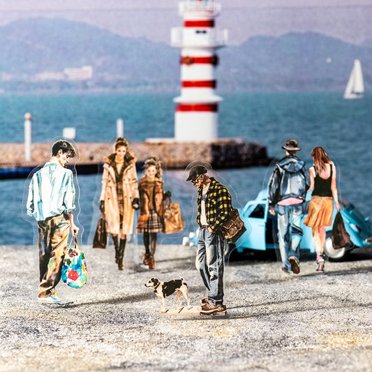 City Walk Characters Sticker