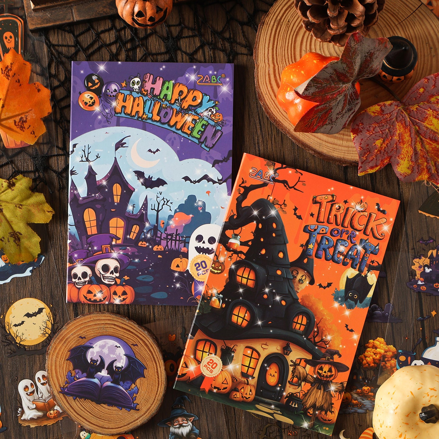 Halloween Castle Sticker Book