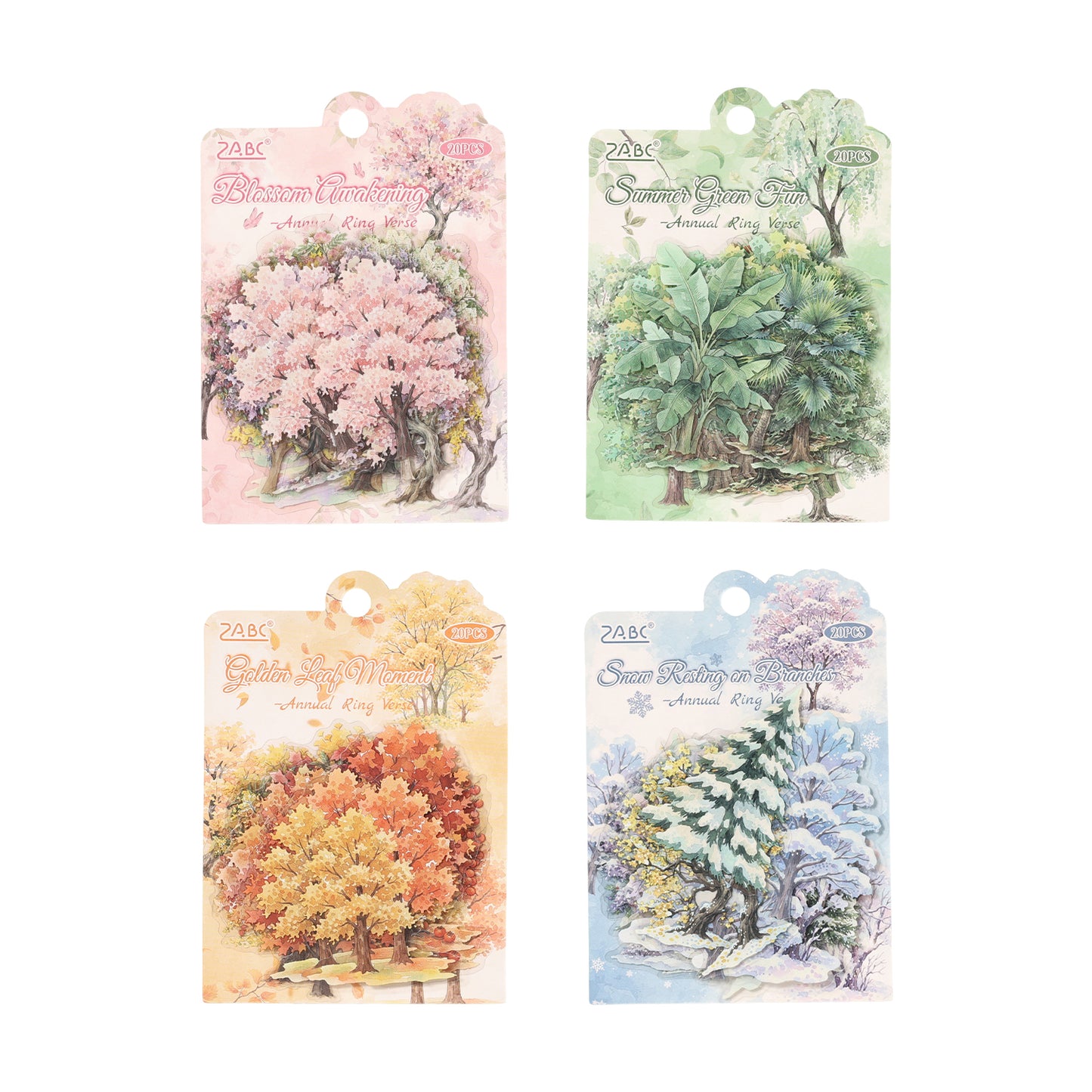 Seasonal Woodland Stickers