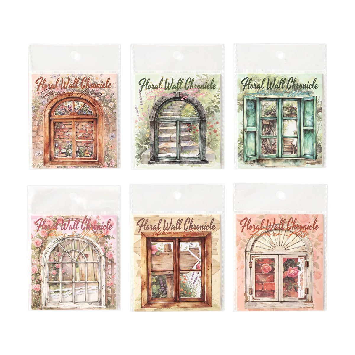 Flower Wall Chronicle Stickers