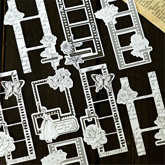 Die-Cut Frame Collage Stickers
