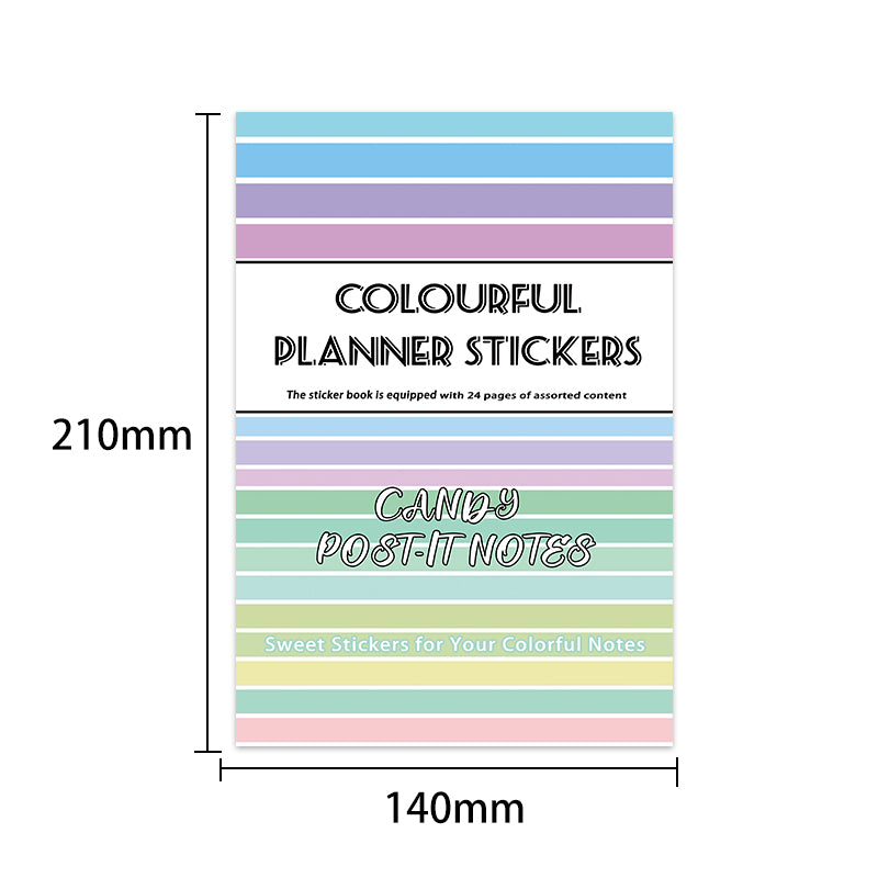 Colorful Planner Sticker Book
