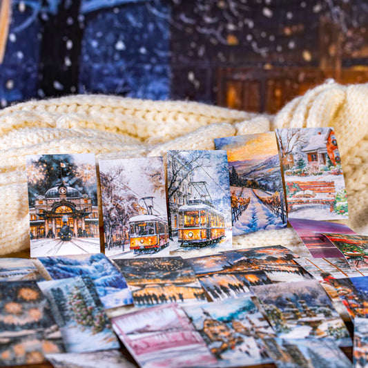 Winter Scenery Stickers