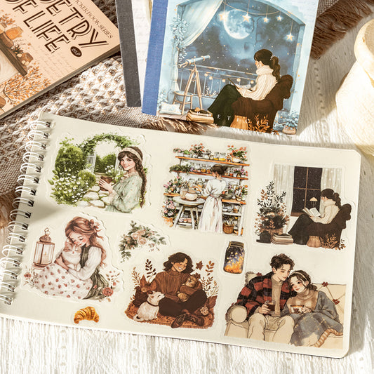 Poetic Life Sticker Book