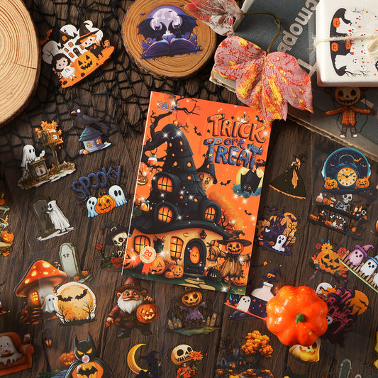 Halloween Castle Sticker Book