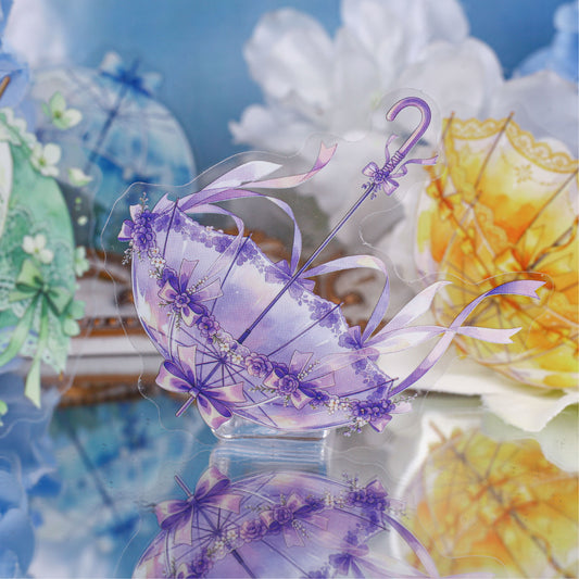 Raincloud Umbrella Stickers