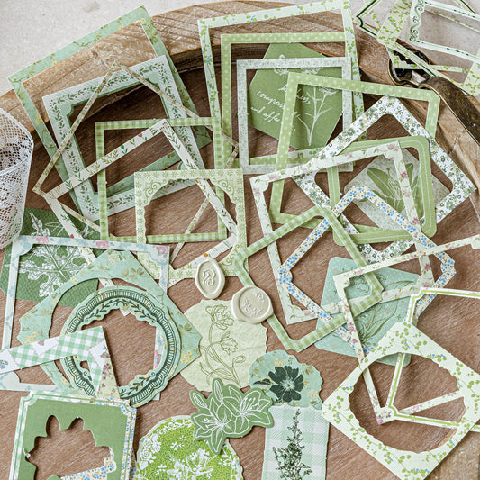 Floral Leaf Candy Stickers