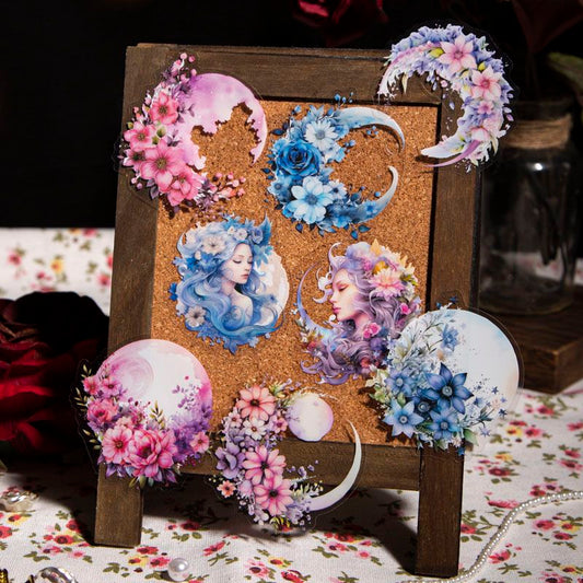 Moonlit Garden Sticker