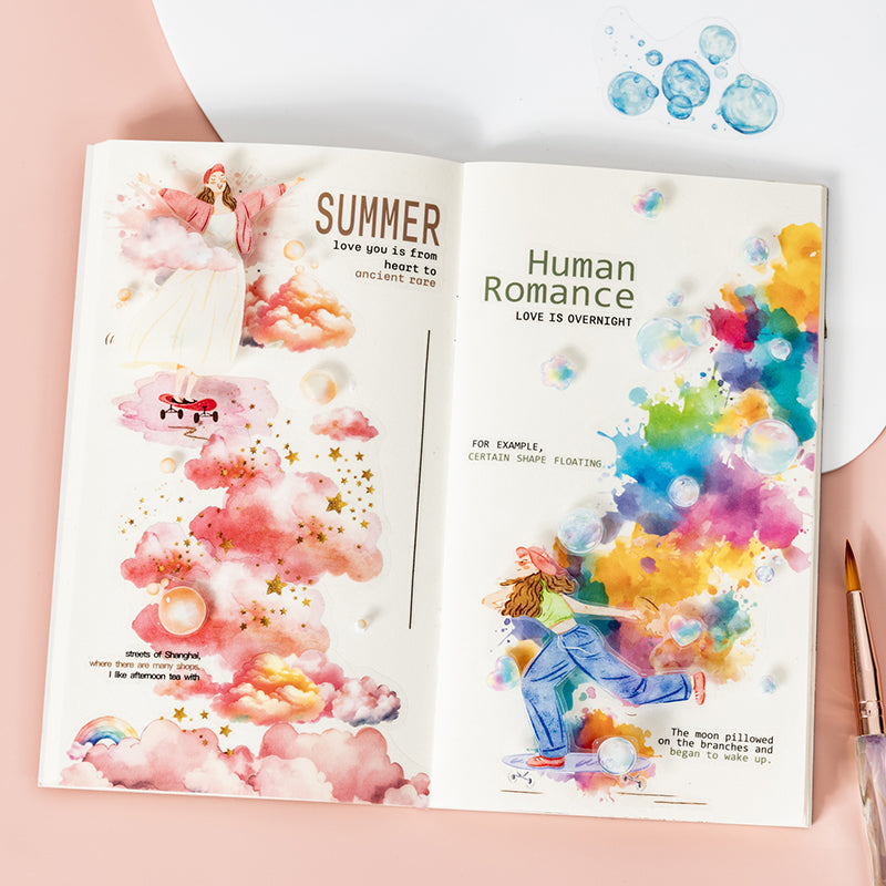 My Colorful World Sticker Book