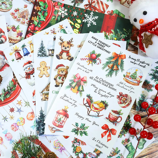 Cozy Christmas Sticker Book